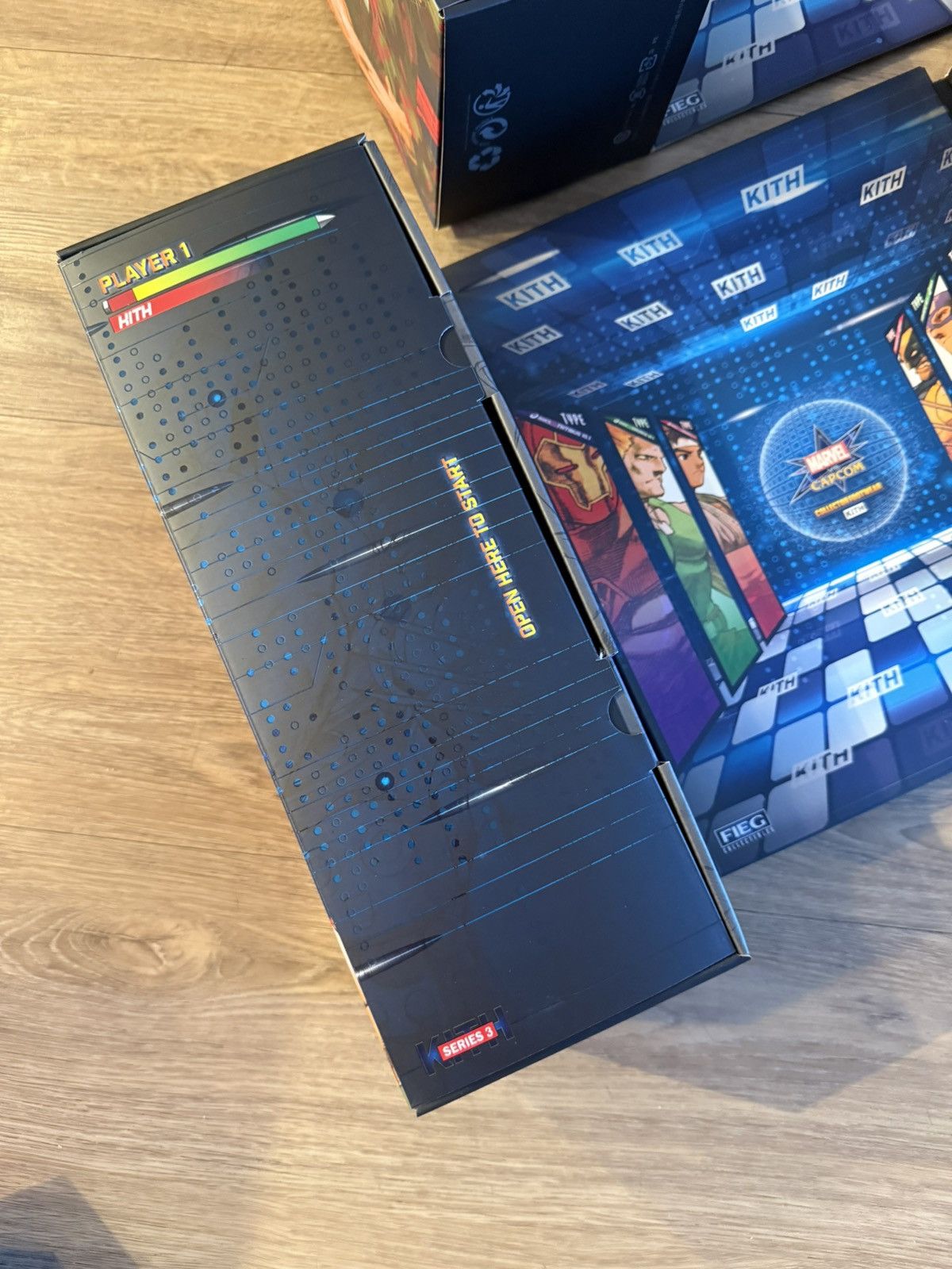 Asics × Kith × Marvel Comics Kith x Marvel vs Capcom “Mega Man vs Iron Man” Asics Size US 11.5 / EU 44-45 - 6 Thumbnail