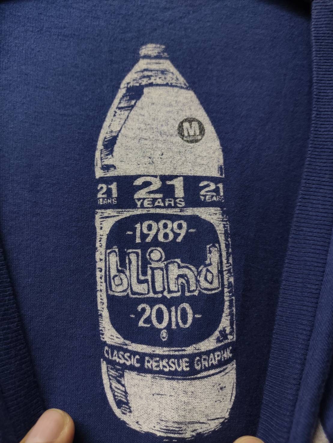 Blind Skateboards 21 Years Blind Skateboards Art By Marc Mckee T-Shirts Size US M / EU 48-50 / 2 - 5 Thumbnail