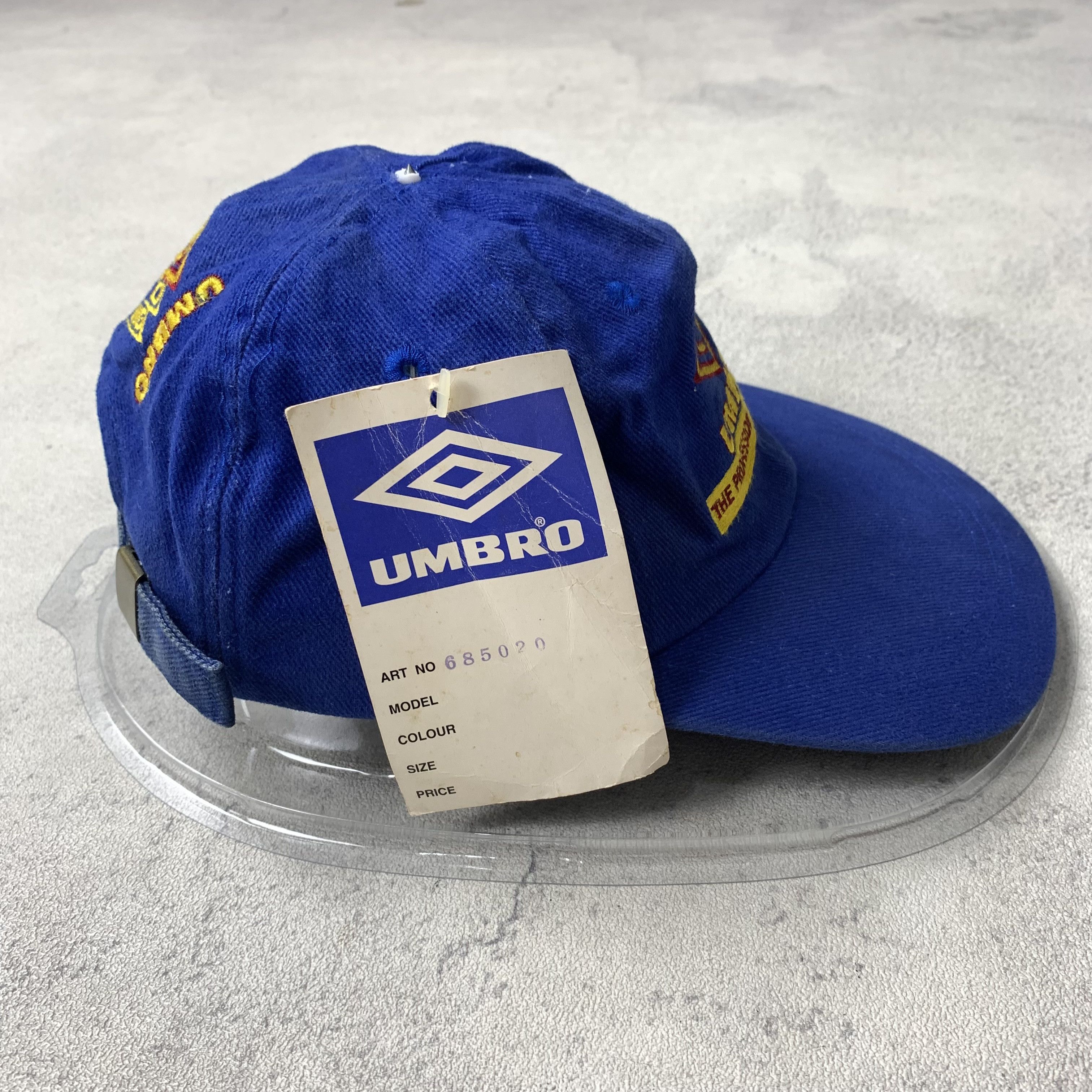 Umbro Vintage 90s Umbro Pro Training Hat Cap Size ONE SIZE - 3 Thumbnail