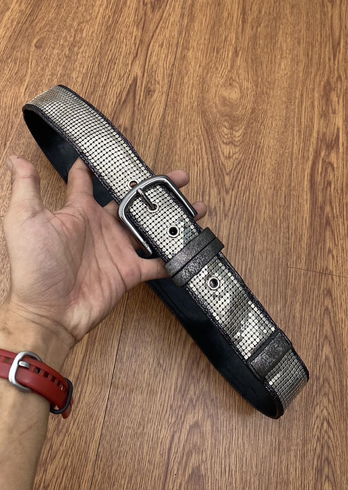 If Six Was Nine A6 metallic glitter belt Size ONE SIZE - 4 Thumbnail