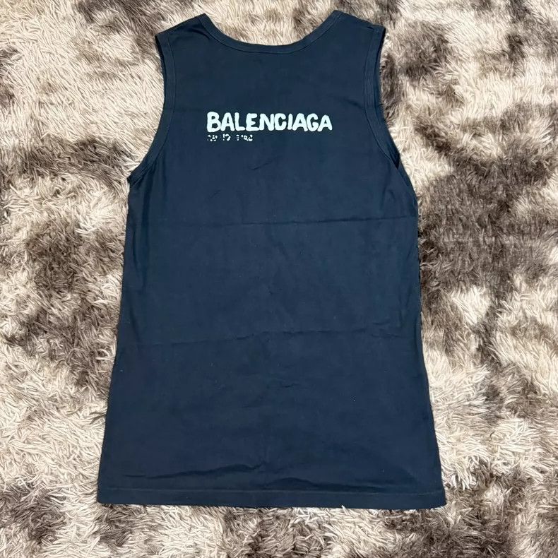 Balenciaga Balenciaga 23ss graffiti vest 2505-Nextarrow Size US M / EU 48-50 / 2 - 3 Thumbnail