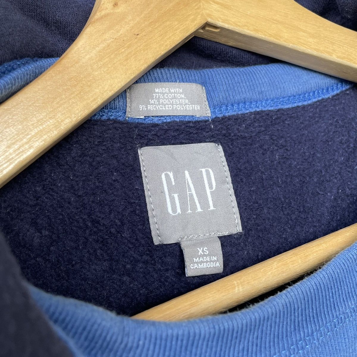 Gap Gap USA Two Tone Ivy College Pullover Hoodie Size US L / EU 52-54 / 3 - 7 Thumbnail