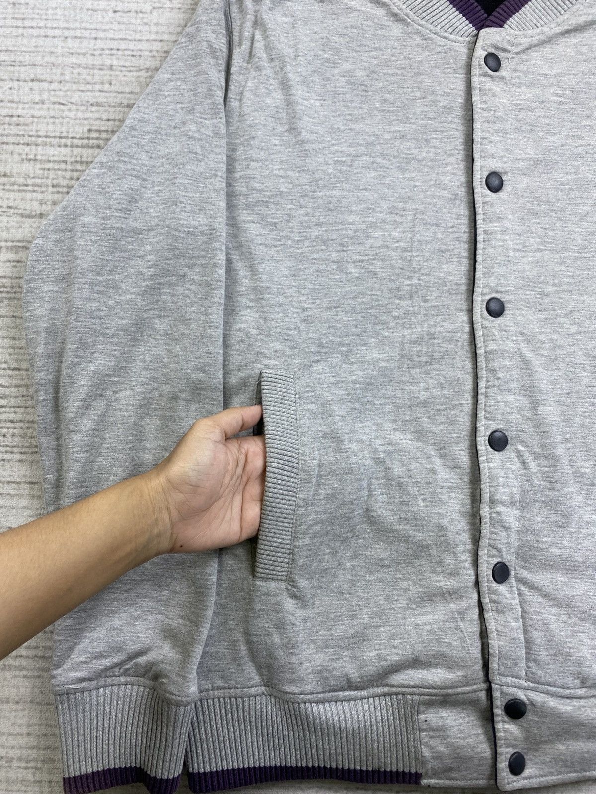Japanese Brand × Le Grande Bleu (L.G.B.) × Vintage Vtg Soves Mastermind Japan Embroider Skull Reversible Jacket Size US M / EU 48-50 / 2 - 10 Thumbnail
