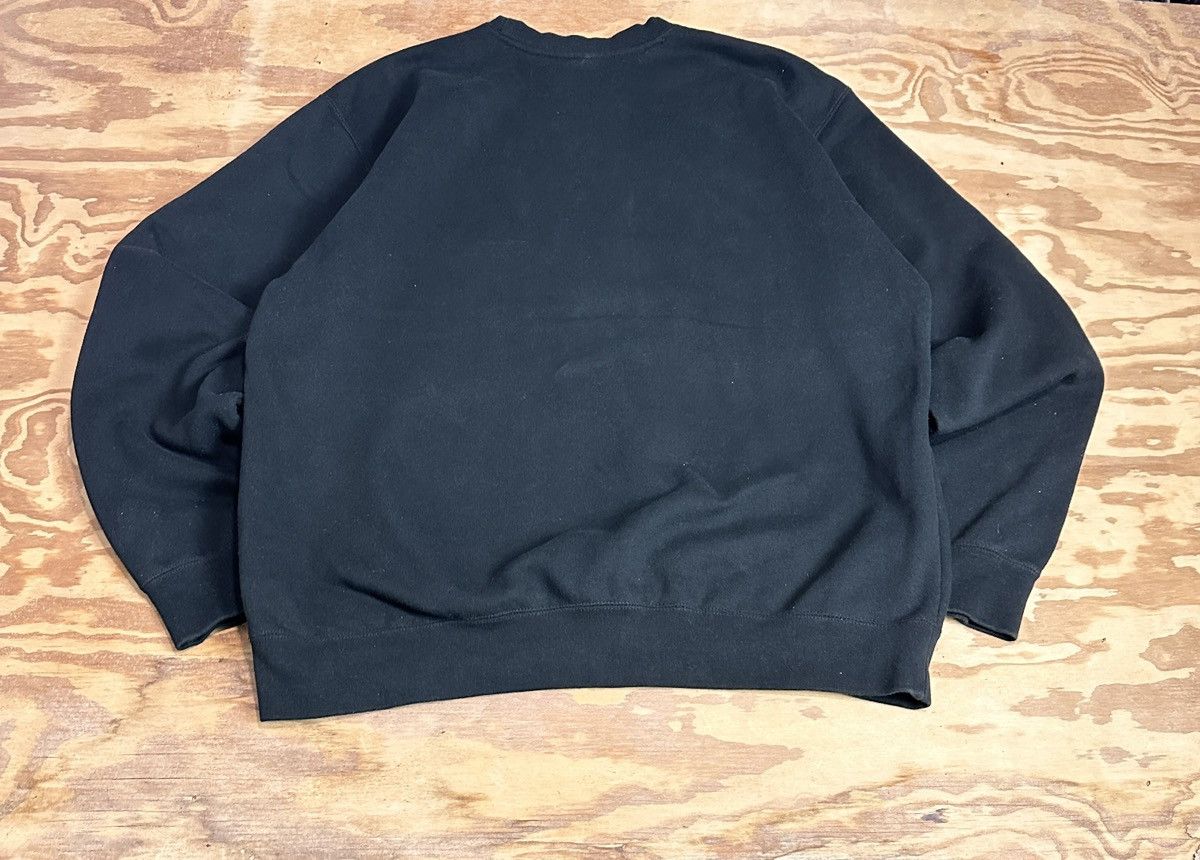 Obey OBEY Worldwide Embroidered Crewneck Sweatshirt XL, Black Size US XL / EU 56 / 4 - 3 Thumbnail