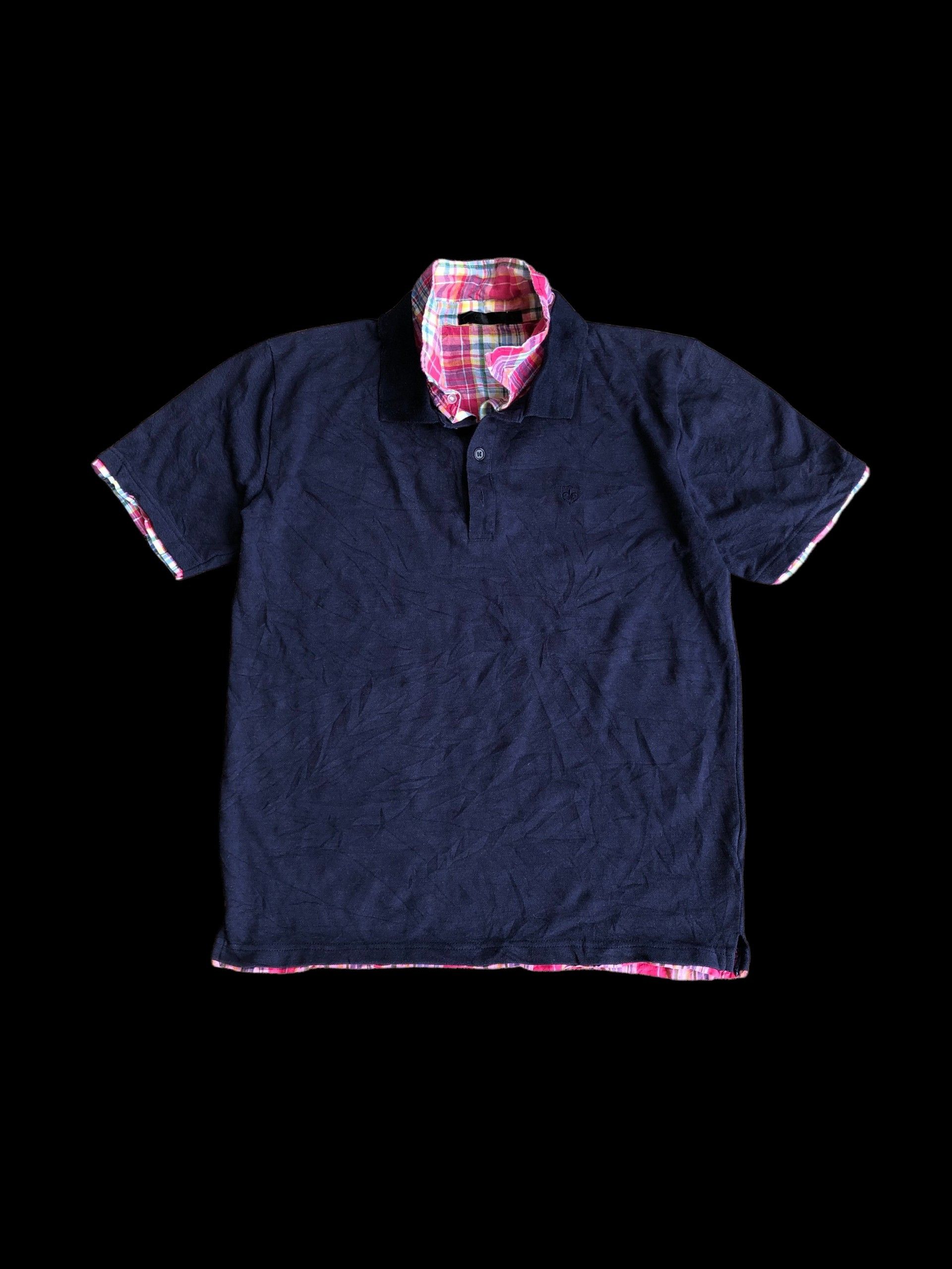 If Six Was Nine 2000s Double Layer Collar Chatty Vkei Style Size US M / EU 48-50 / 2 - 2 Thumbnail