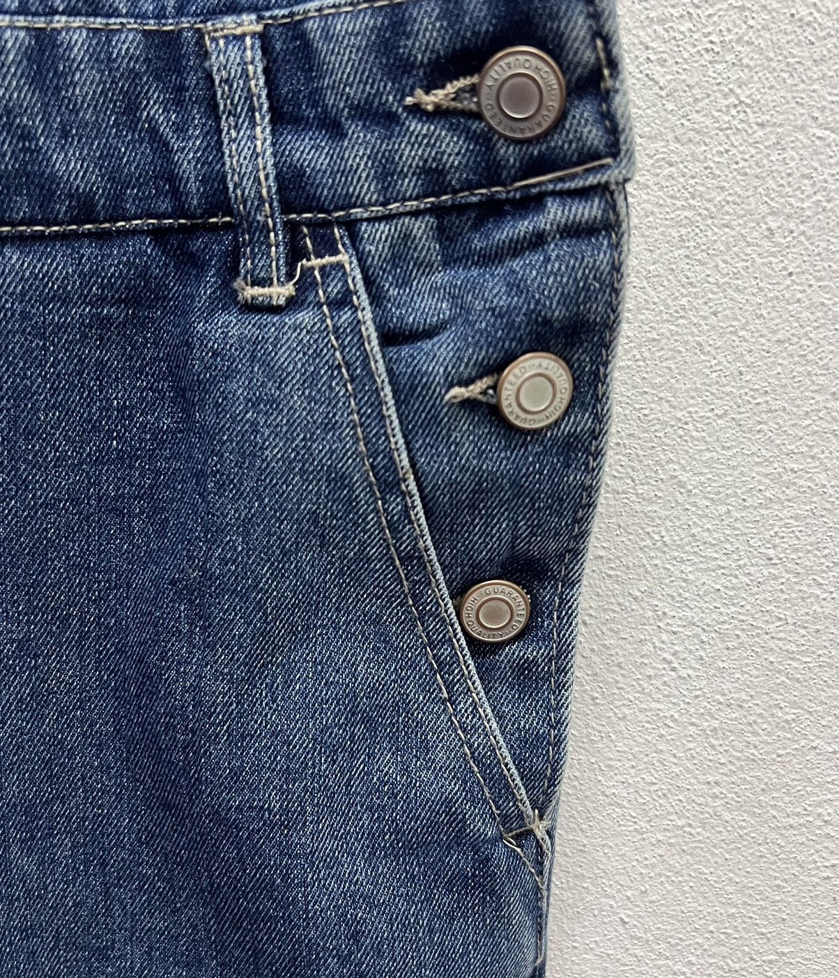 Japanese Brand × Vintage Vintage SPRY P. PREMIUM Medium Wash Denim Overalls - Size M Size US 33 - 8 Thumbnail