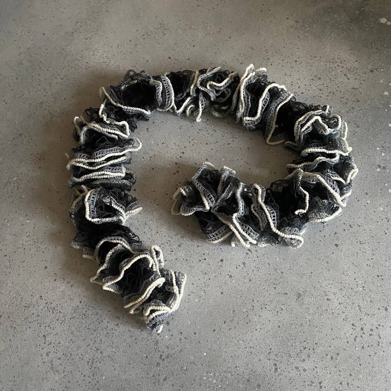 20471120 MESH JAPANESE STYLE SCARF (issey miyake style) Size ONE SIZE - 2 Thumbnail