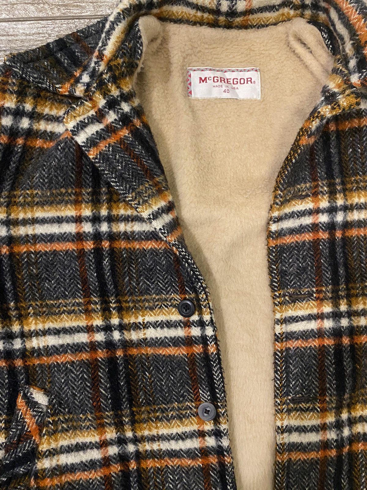 McGregor Vintage McGregor Wool Flannel Jacket Size US S / EU 44-46 / 1 - 3 Thumbnail