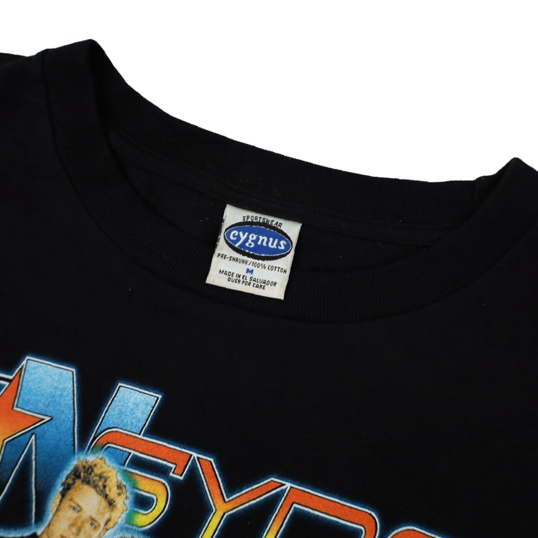 Vintage VINTAGE NSYNC 2002/Celebrity Tour Shirt Mens M Black T-Shirt Way off? Size US M / EU 48-50 / 2 - 4 Thumbnail