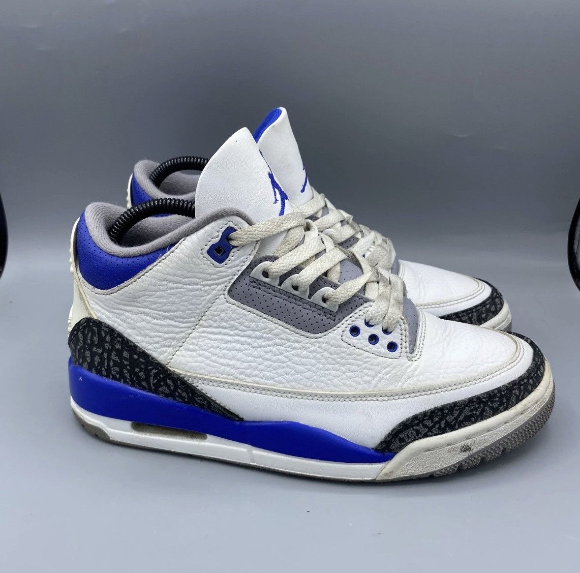 Nike Nike Air Jordan III RETRO 3 Racer Blue Cement OG 7.5 Size US 7.5 / EU 40-41 - 1 Thumbnail