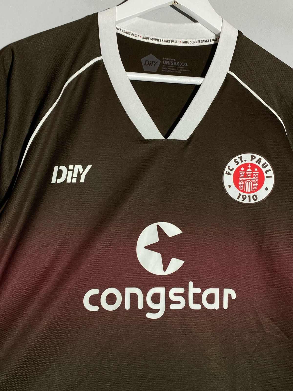 Other St. Pauli 2023/24 Home Football Shirt Soccer Jersey Size US XXL / EU 58 / 5 - 3 Thumbnail