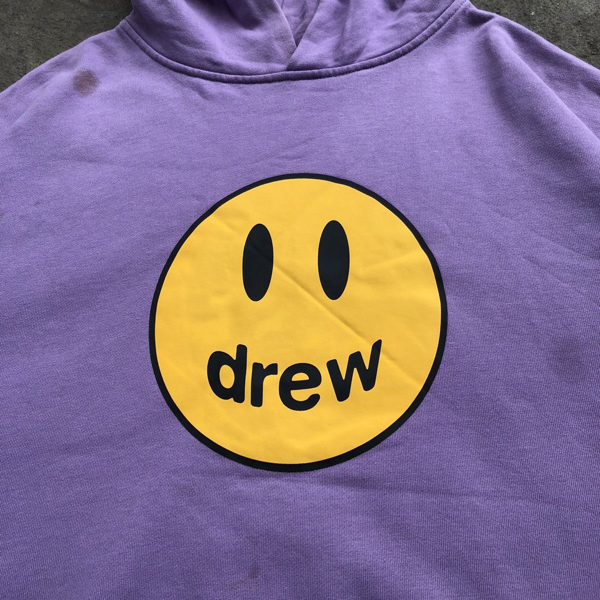 Drew House × Justin Bieber Drew House Mascot Lavander Hoodie Size US XXL / EU 58 / 5 - 4 Thumbnail