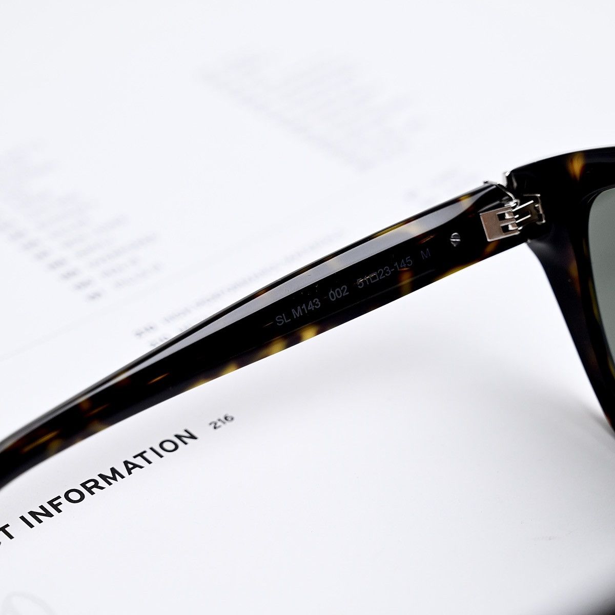 Saint Laurent Paris SAINT LAURENT SL M143 002 GLASSES Size ONE SIZE - 8 Thumbnail
