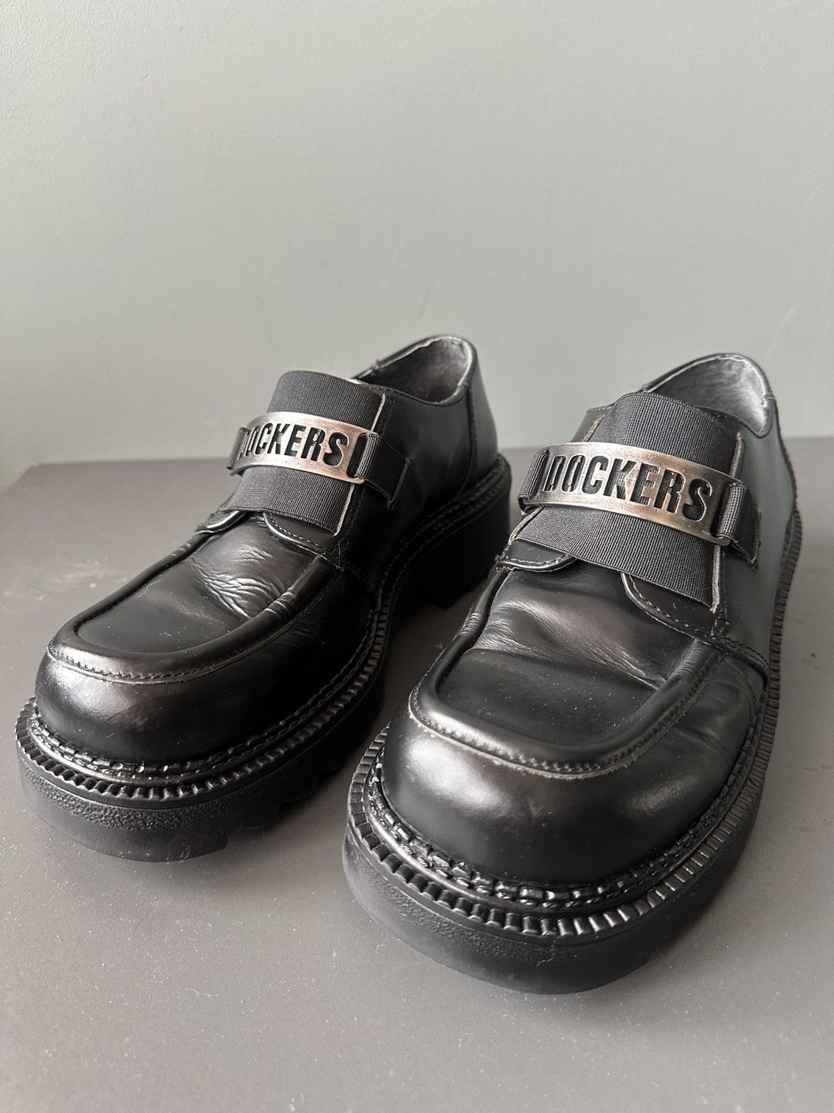 Dockers Dockers by Gerli Platform Gothic Metal Boots Size 40 Size US 7 / EU 40 - 4 Thumbnail