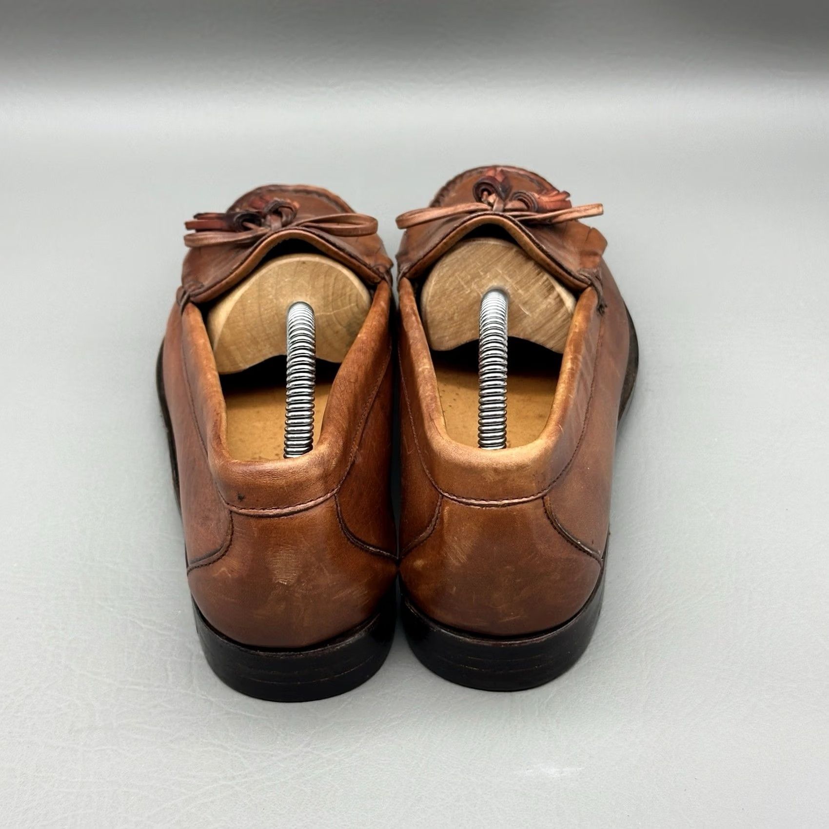 Footjoy Vintage FootJoy Tassel Loafers Mens Size 9 C Brown Leather Kiltie Slip On USA Mens Shoes Brown Leather Tassel Loafers USA FootJoy Slip On 9 C Vintage Size US 9 / EU 42 - 3 Thumbnail