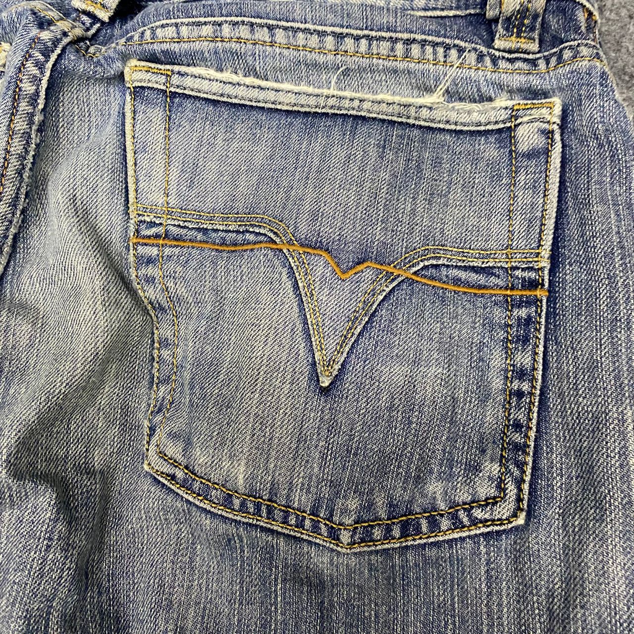 Diesel 💥Best Offer💥Vintage Diesel Industry Distressed Denim Size US 33 - 15 Thumbnail