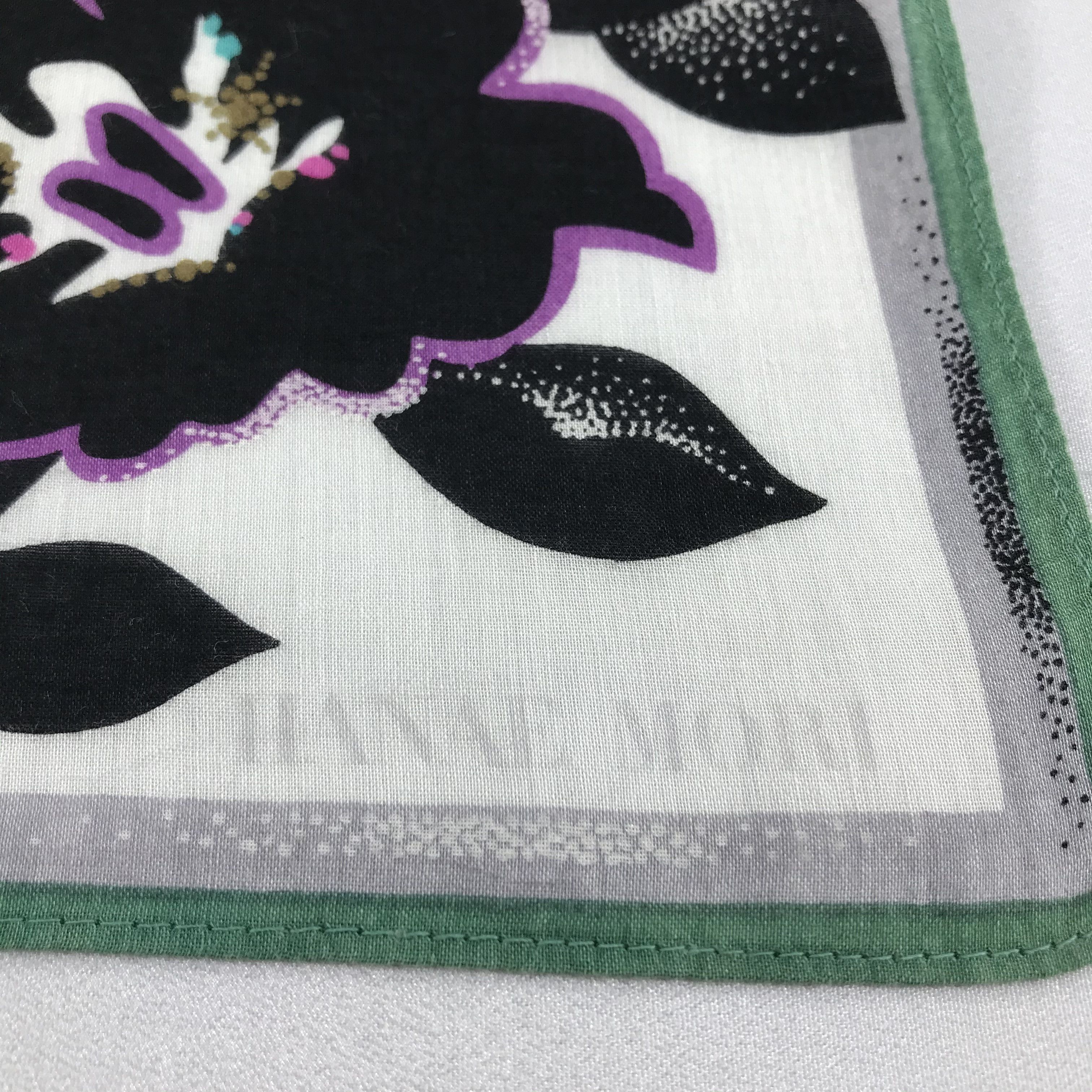 Hanae Mori Hanae Mori Handkerchief Neckerchief Bandana H1021 Size ONE SIZE - 3 Thumbnail