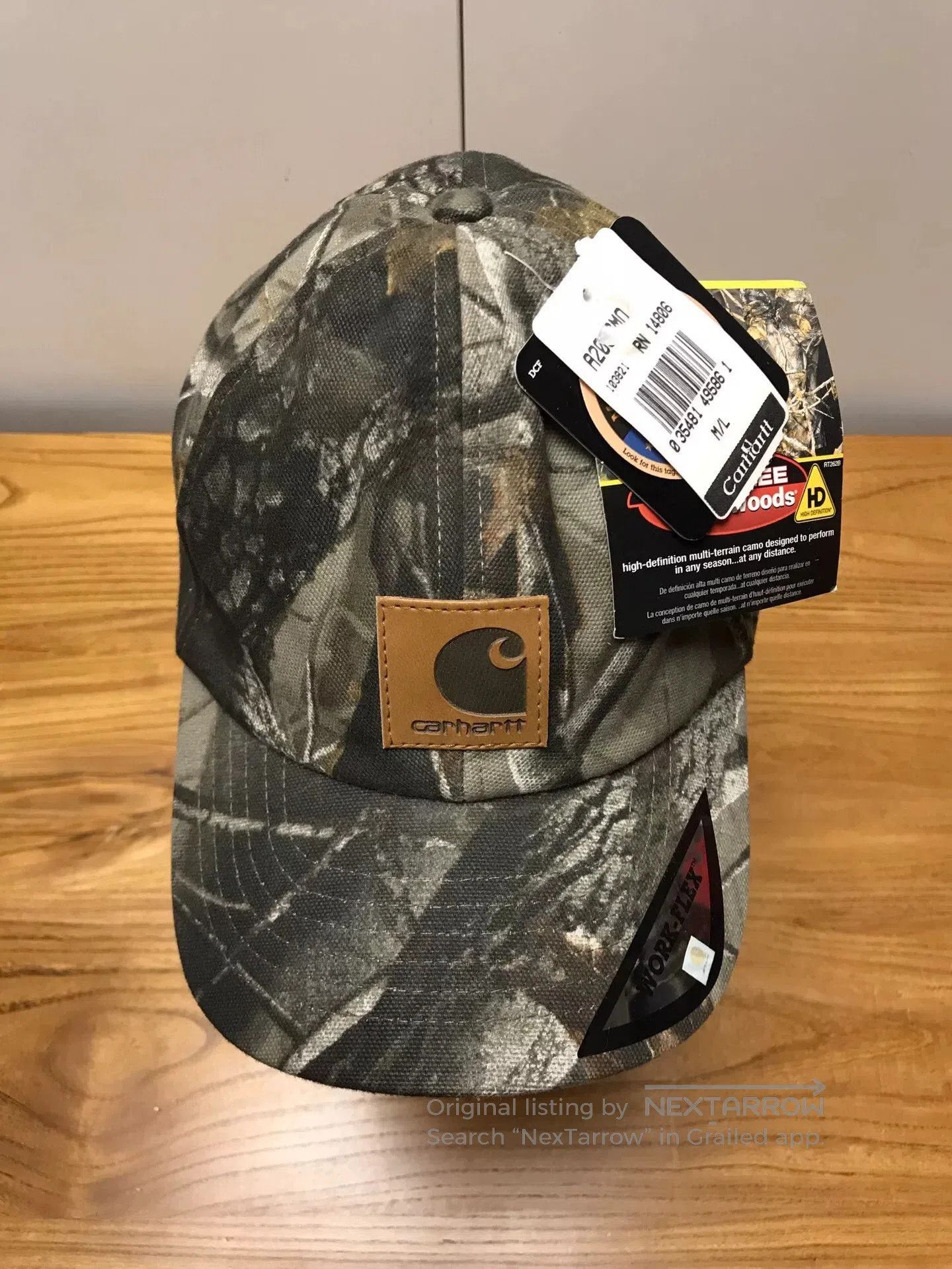 Carhartt Carhartt x Realtree A209 Camo Baseball Cap. Size ONE SIZE - 4 Thumbnail