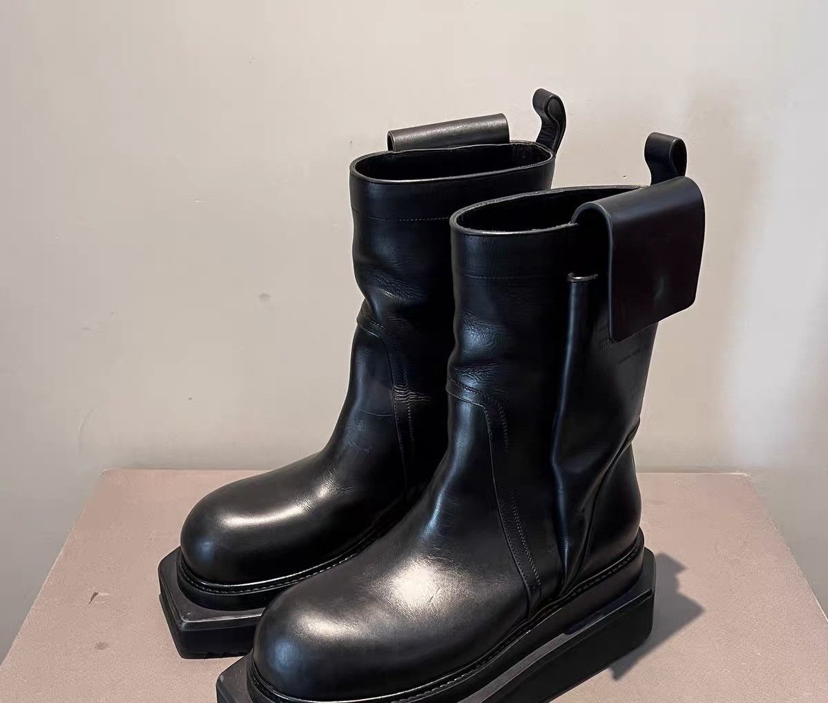 Rick Owens Rick Owens high-top coffin sole sneakers Size US 7 / EU 40 - 3 Thumbnail