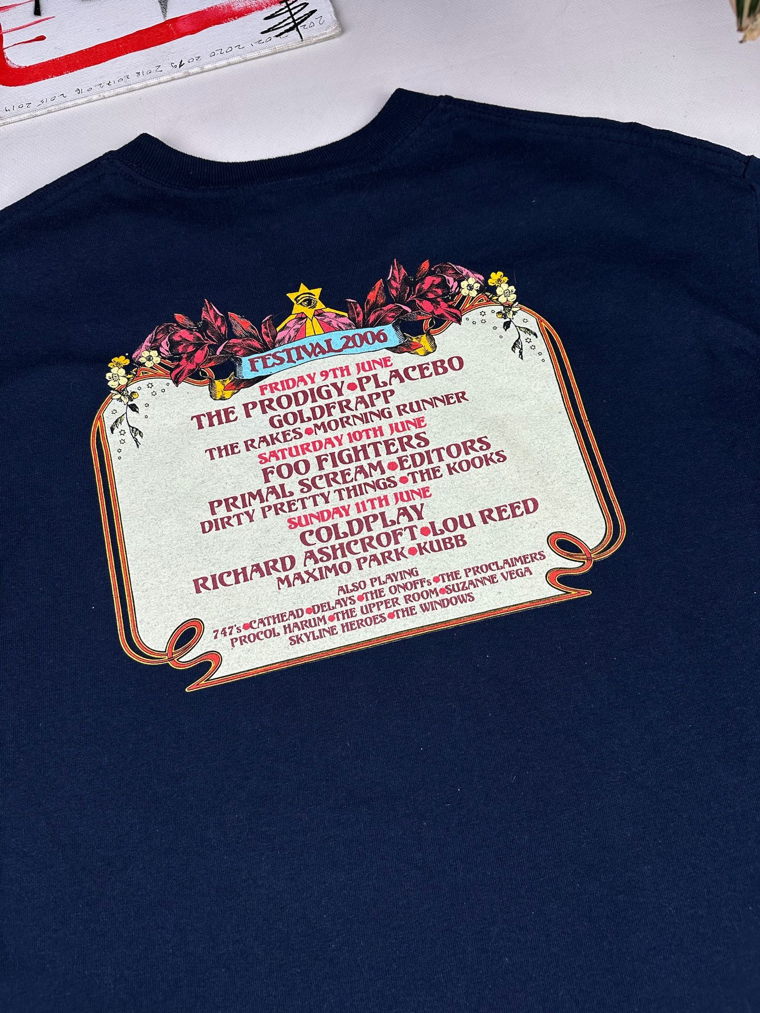 Band Tees Vintage 2006 festival T Shirt the prodigy placebo coldplay Size US M / EU 48-50 / 2 - 5 Thumbnail
