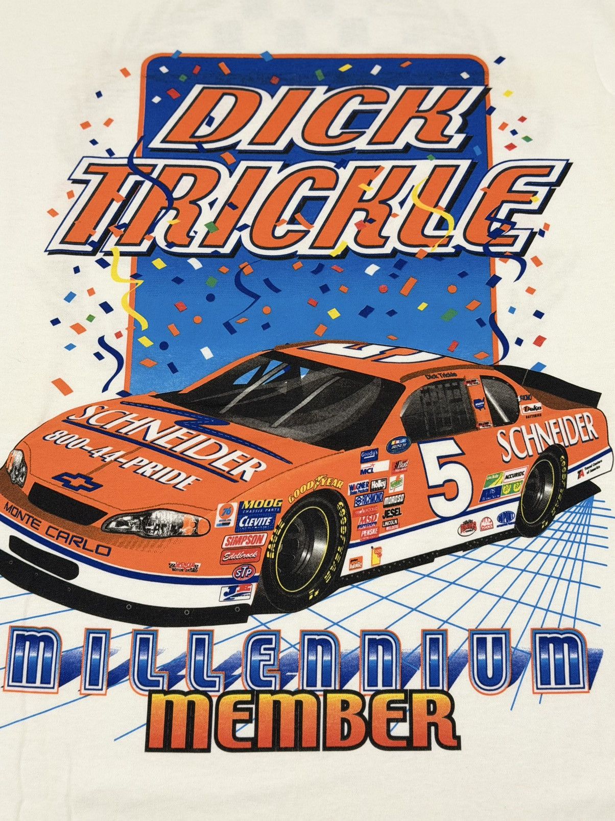 NASCAR Vintage 90s Dick Trickle Fan Club Tee Shirt Deadstock XXL Size US XXL / EU 58 / 5 - 7 Thumbnail