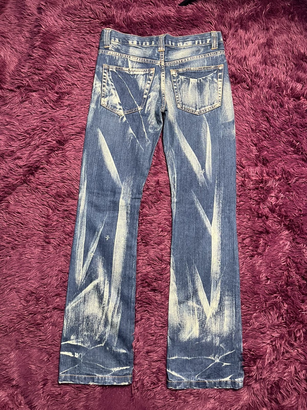 Japanese Brand World Jeans International Japanese Brand Distressed (45) Size US 31 - 2 Thumbnail