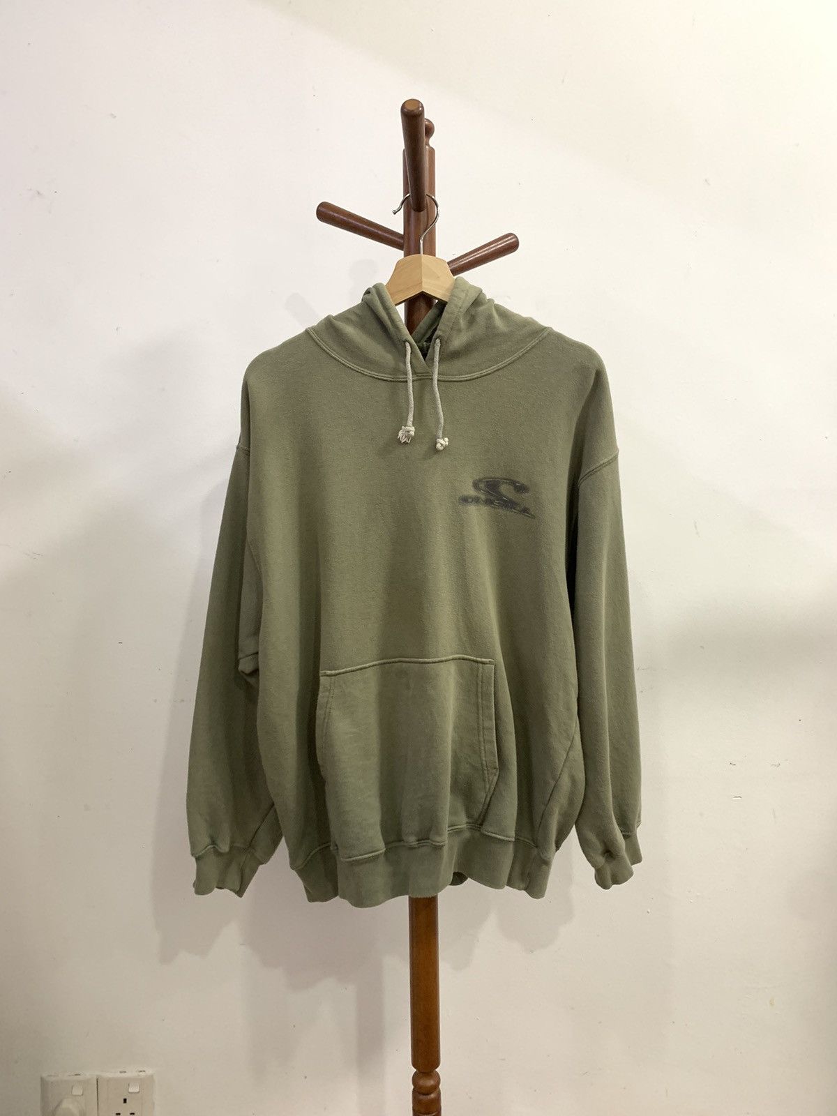 Vintage Oneill Reflective Logo Front Back