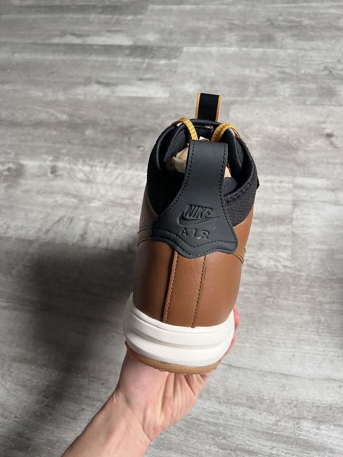 Nike Nike Lunar Force 1 Duckboot Ale Brown Black Size US 13 / EU 46 - 6 Thumbnail