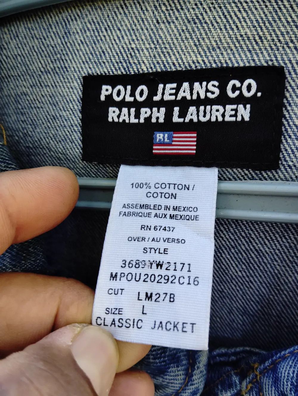 Ralph Lauren POLO JEANS CO. RALPH LAUREN CLASSIC JACKET Size US L / EU 52-54 / 3 - 10 Thumbnail