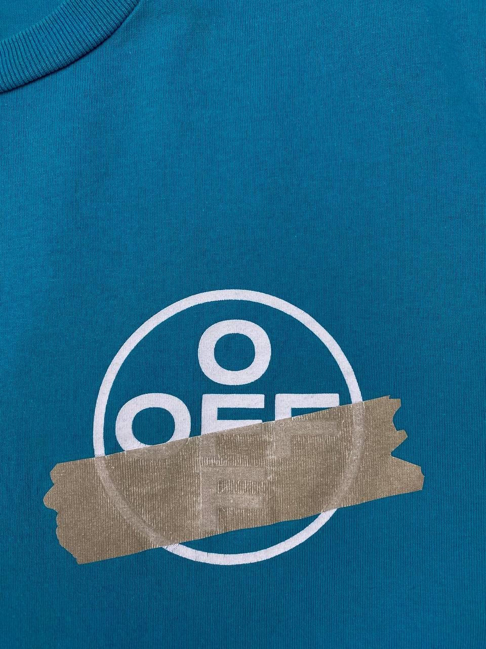 Off-White Off-White Tape Arrows Long Sleeve Big Logo Men Size XL Blue Size US XL / EU 56 / 4 - 9 Thumbnail