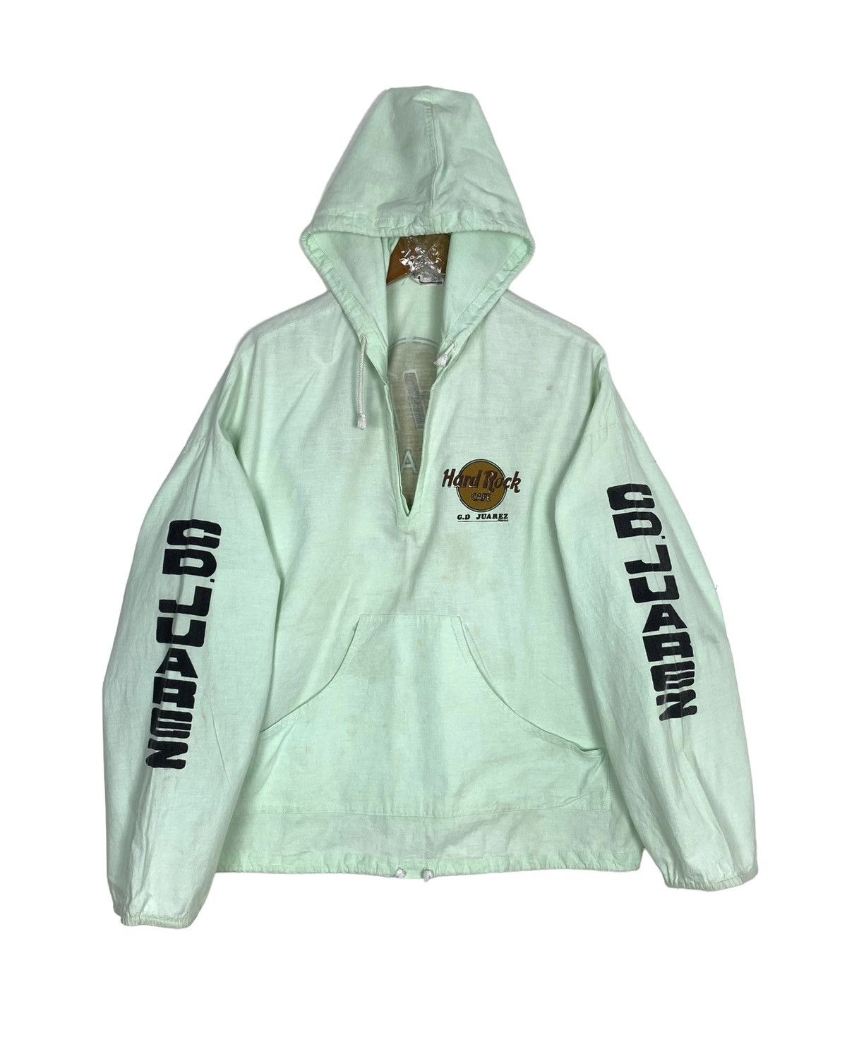 Hard Rock Cafe Rare ‼️ Vintage Hard Rock Cafe Cd Jueares Hoodie Big Logo Size US L / EU 52-54 / 3 - 2 Thumbnail