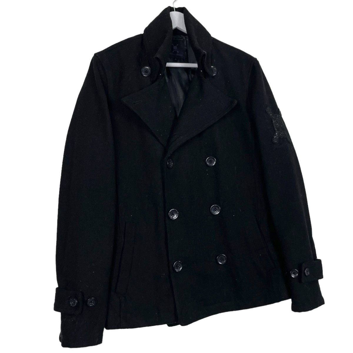 Japanese Brand × Mastermind Japan × Roen 💥ROEN JAPAN CRUISER WOOL PEA JACKET Size US S / EU 44-46 / 1 - 3 Thumbnail