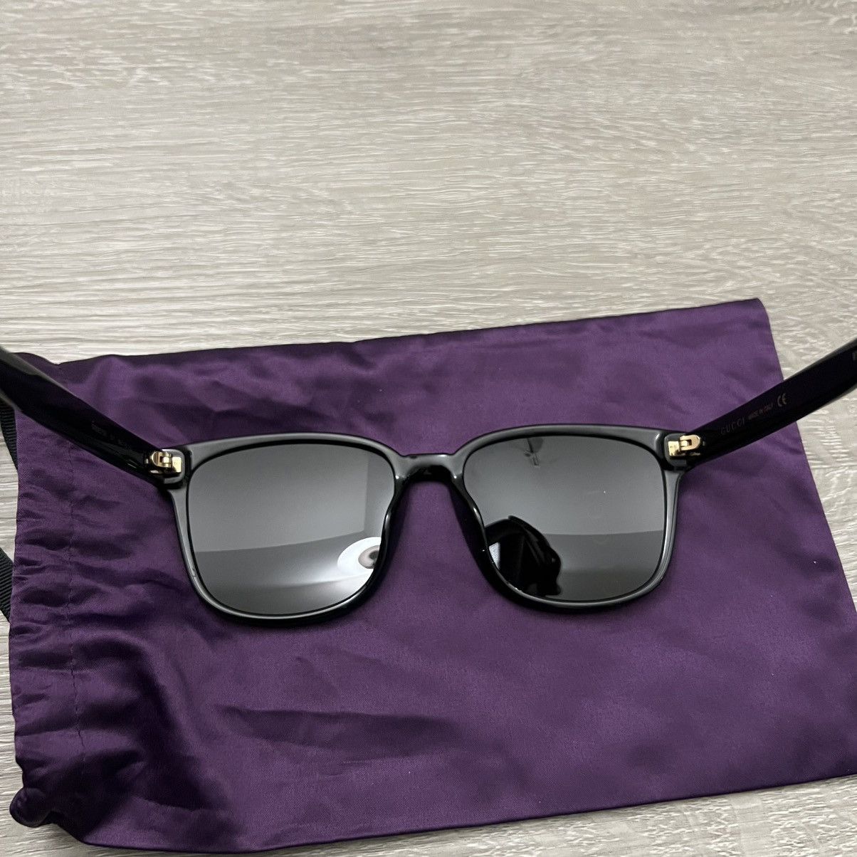 Gucci Gucci Square Sunglasses GG0637SK 001 Unisex Size ONE SIZE - 13 Thumbnail