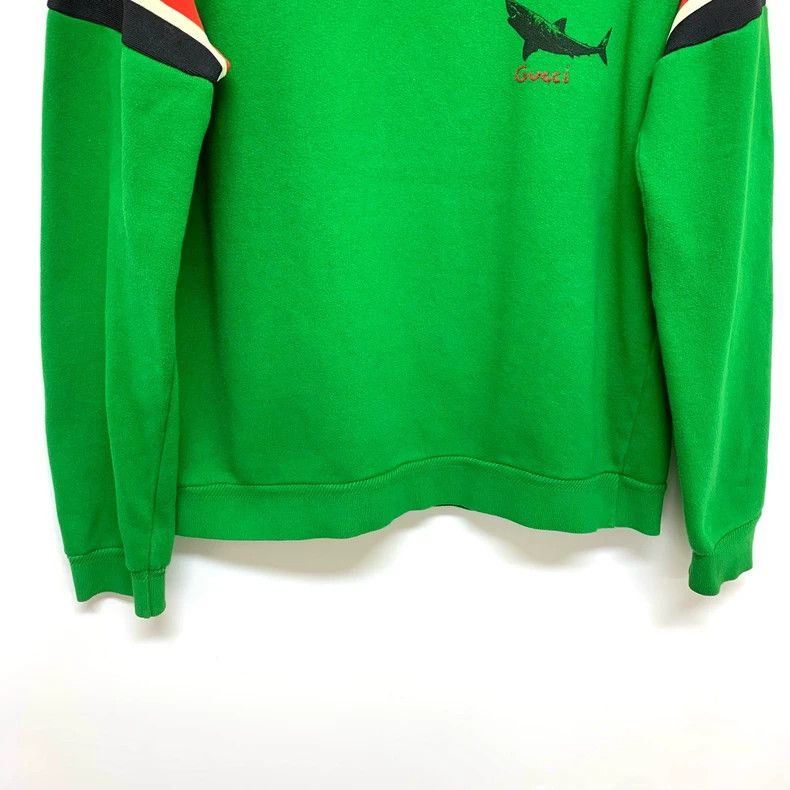 Gucci Gucci Green whale logo sweatshirt 2503-Nextarrow Size US M / EU 48-50 / 2 - 6 Thumbnail
