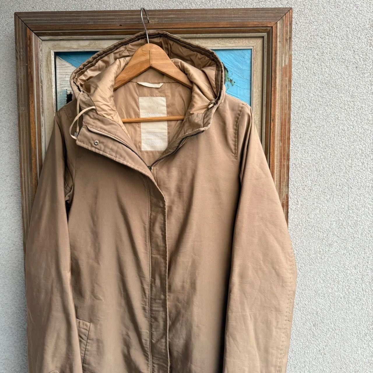 Max Mara Max Mara Jacket Parka Womans Beige Warmed Winter Coat Size M / US 6-8 / IT 42-44 - 5 Thumbnail