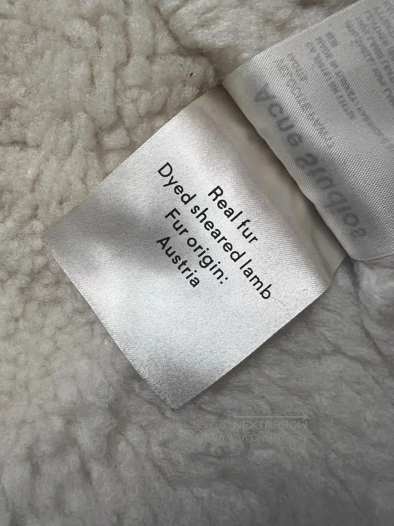 Acne Studios Acne Studios Brown Fur and Leather Combination Size 4XL / US 24-26 - 4 Thumbnail