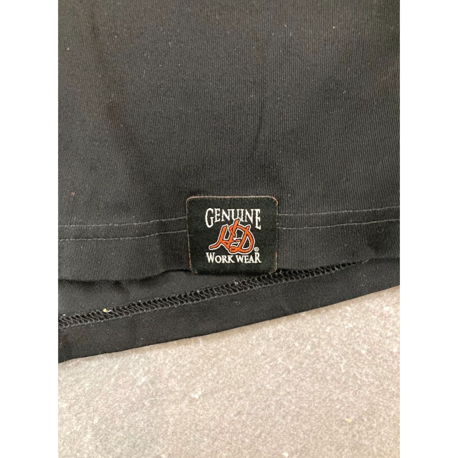 Harley Davidson HARLEY-DAVIDSON Polo Shirt Mens 2XL Black Cowboy Workwear Golf Racing Size US XXL / EU 58 / 5 - 4 Thumbnail