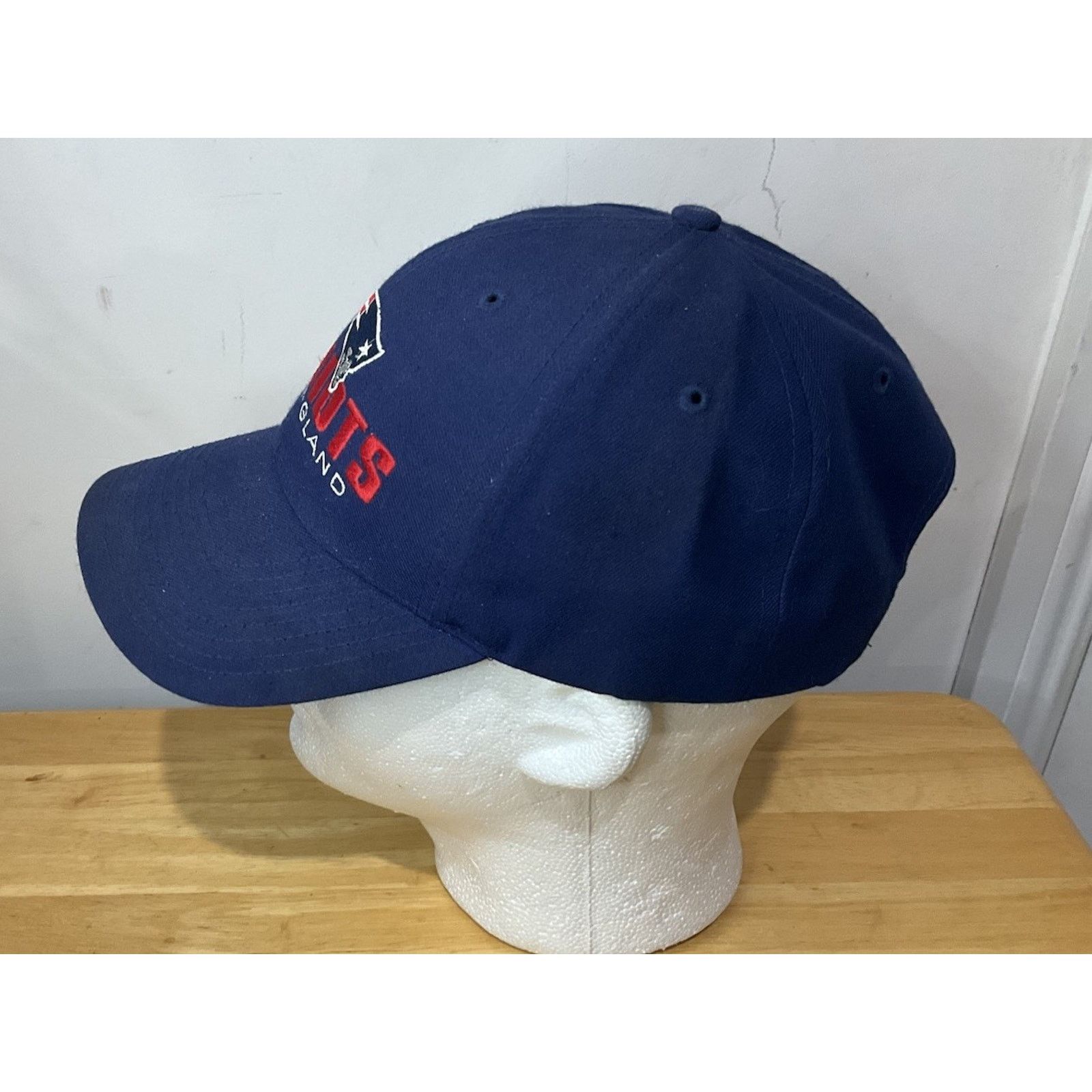 Twins Enterprise Inc. Vintage 90s Blue New England Patriots Sports Snapback Size ONE SIZE - 2 Thumbnail