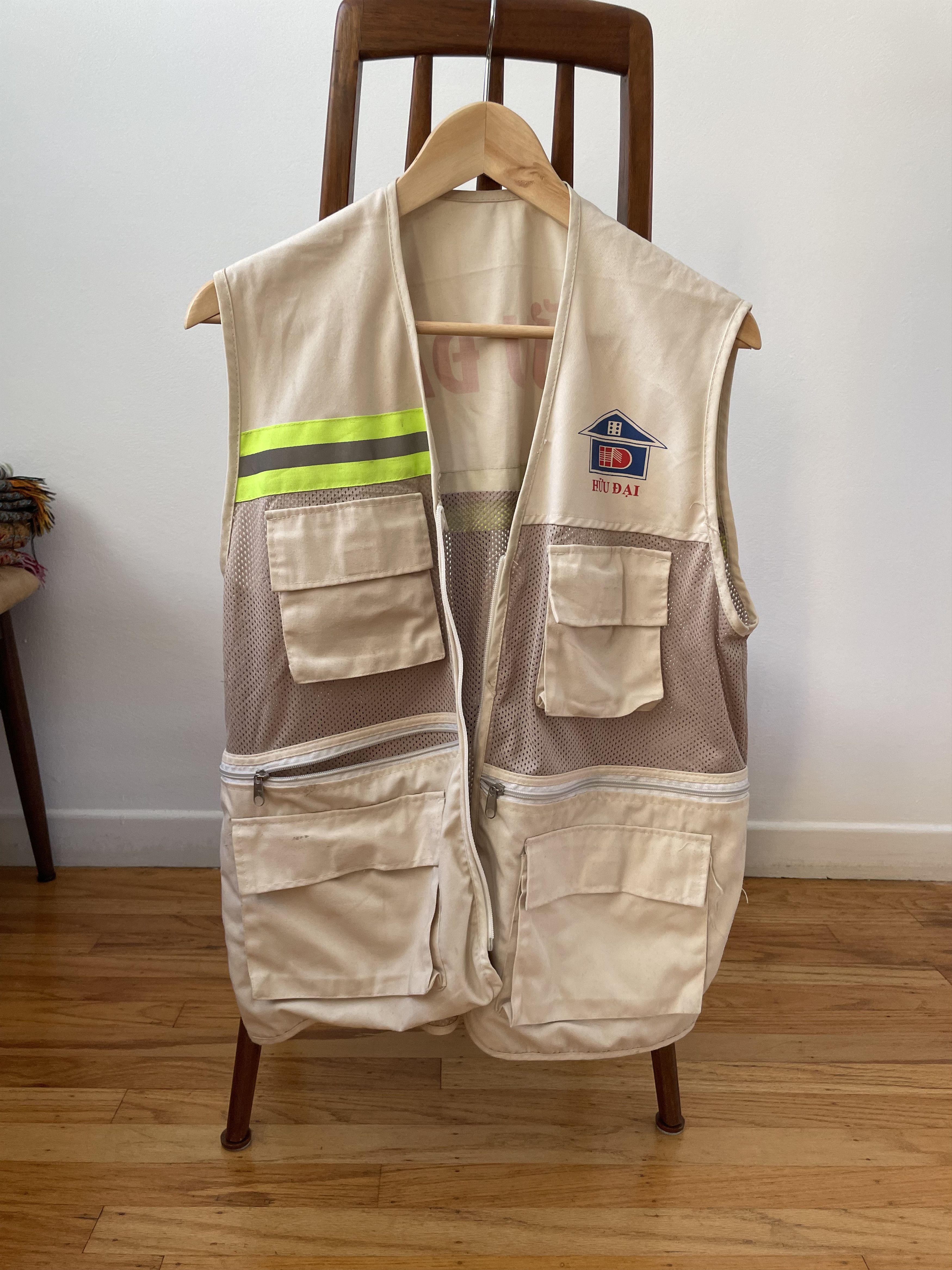 Vintage Vietnamese workers vest vintage men M Size US M / EU 48-50 / 2 - 1 Thumbnail