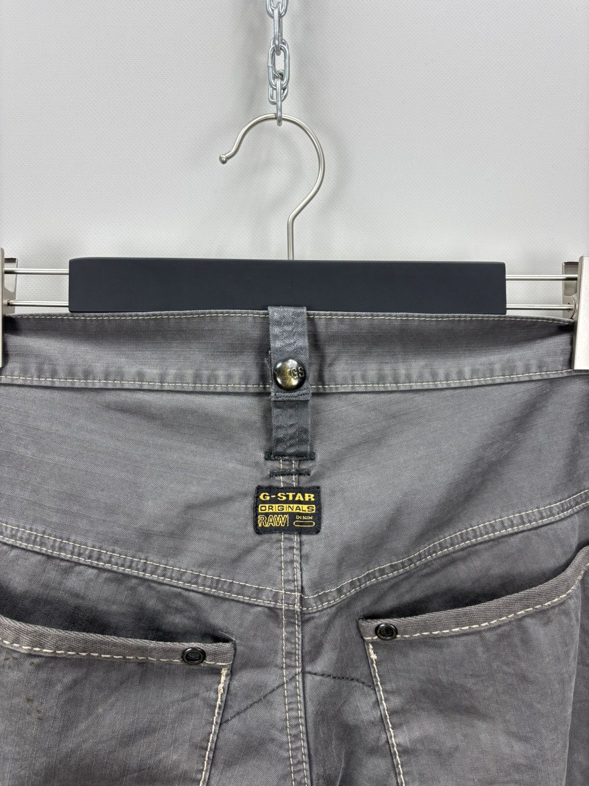 G-Star Mens pants Y2k G Star Raw Size 30 Color Gray Size US 30 / EU 46 - 9 Thumbnail