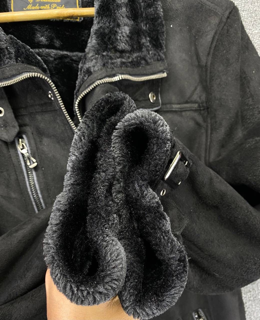 If Six Was Nine Vintage ROUSHATTE Shell Garments B3 Sherling Jacket Size US L / EU 52-54 / 3 - 15 Thumbnail