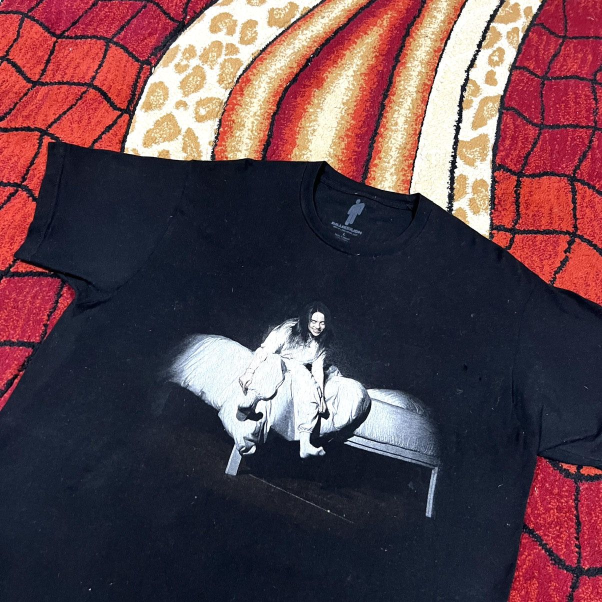 Band Tees Vintage 2019 Billie Eilish Tour Rare T Shirt Size US L / EU 52-54 / 3 - 1 Thumbnail