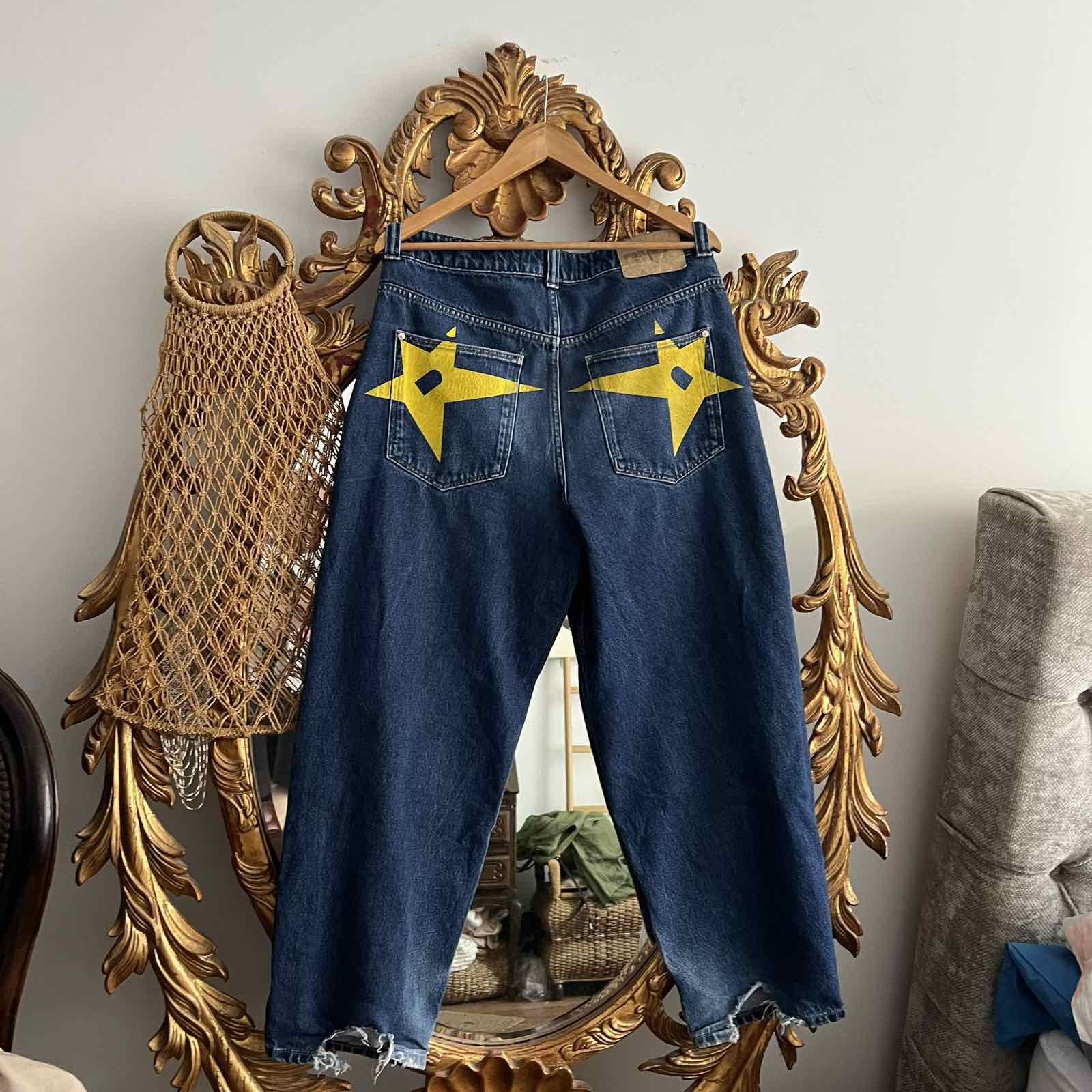Review Review baggy denim jeans Japanese style size 31 Size US 31 - 1 Thumbnail