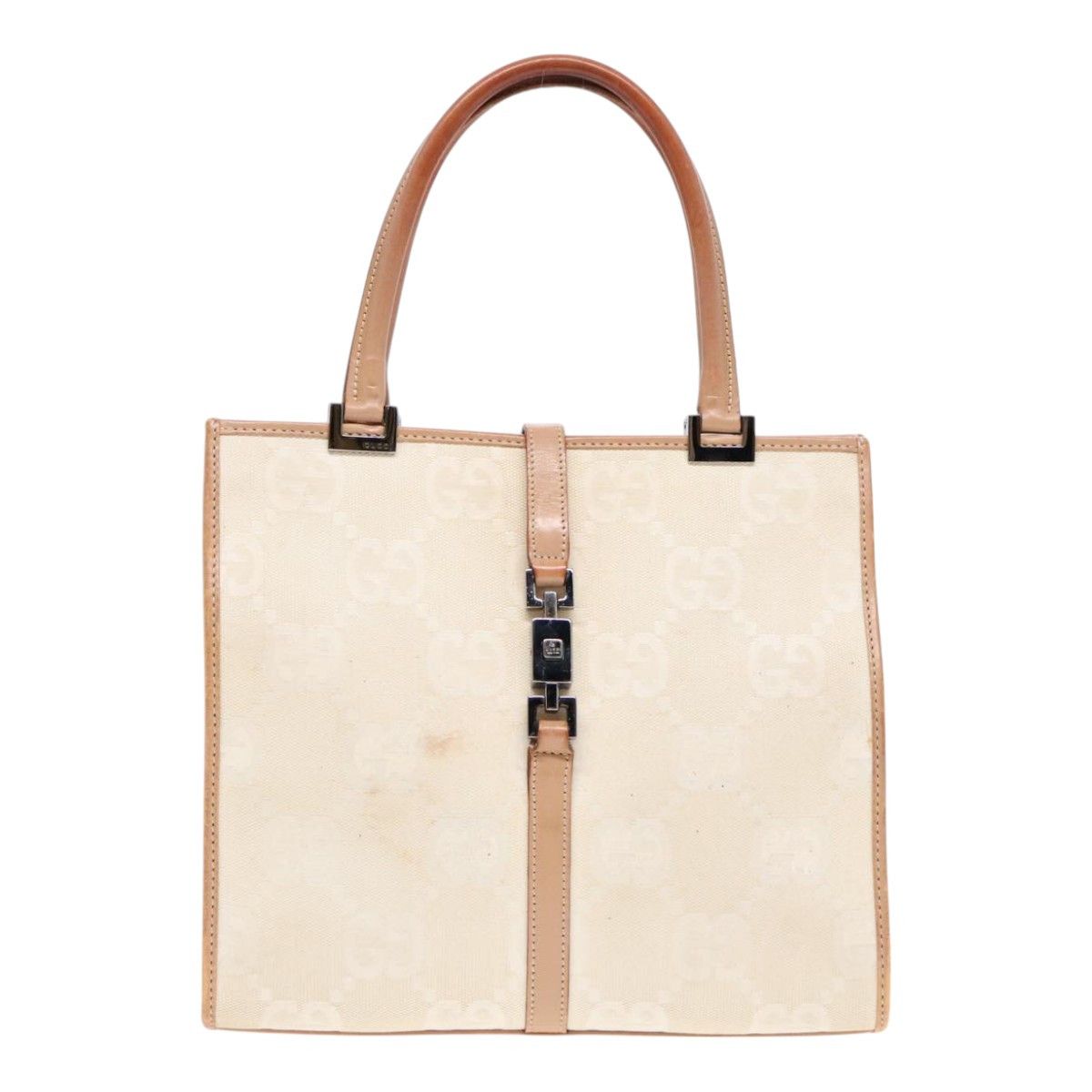 Gucci Soho Beige Canvas Handbag (Pre-Owned) Size ONE SIZE - 1 Thumbnail