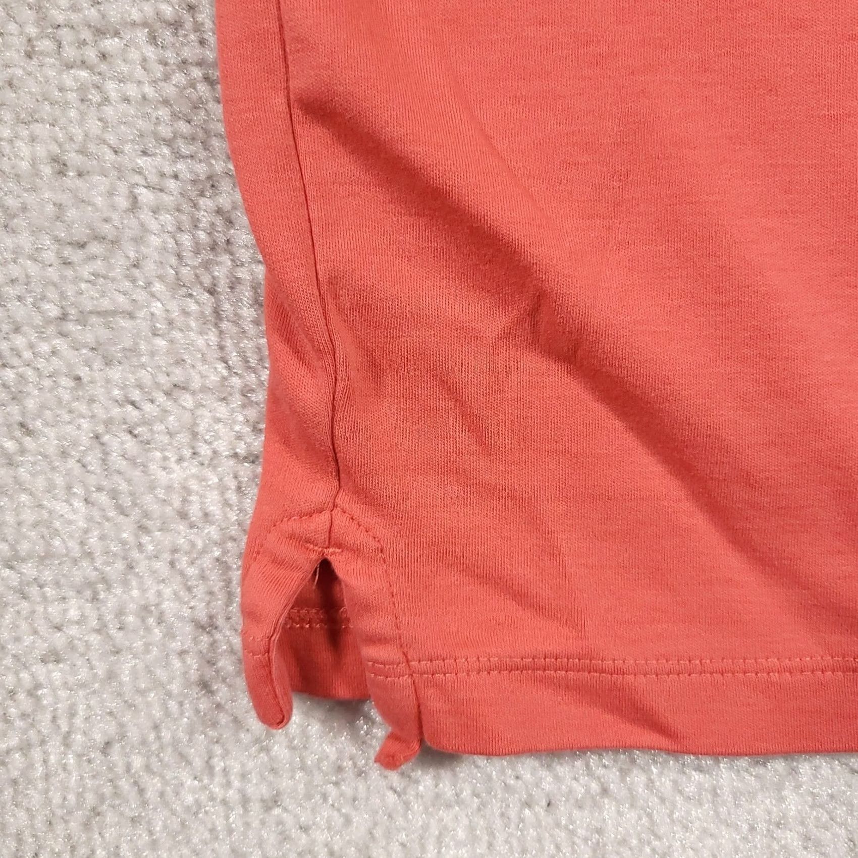 Calvin Klein Calvin Klein Polo Shirt Mens XL Salmon Pink Soft Cotton Short Sleeve Size US XL / EU 56 / 4 - 4 Thumbnail