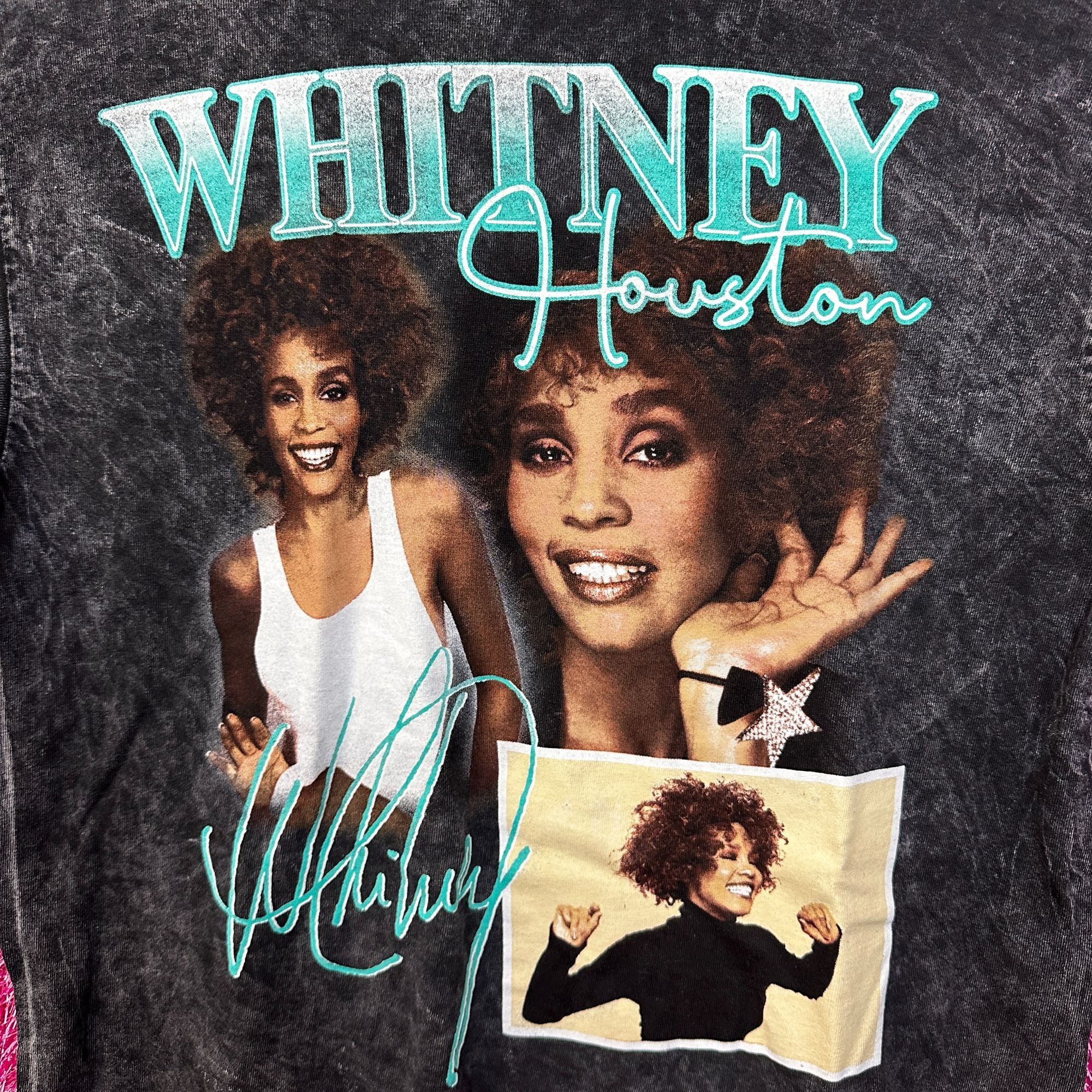Other Whitney Houston Retro Style mineral wash tshirt size Medium Size US M / EU 48-50 / 2 - 2 Thumbnail