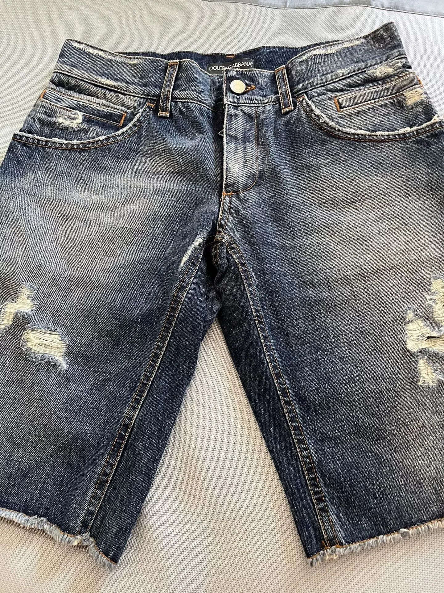 Dolce & Gabbana Dolce & Gabbana Denim Shorts. Size US 28 / EU 44 - 2 Thumbnail