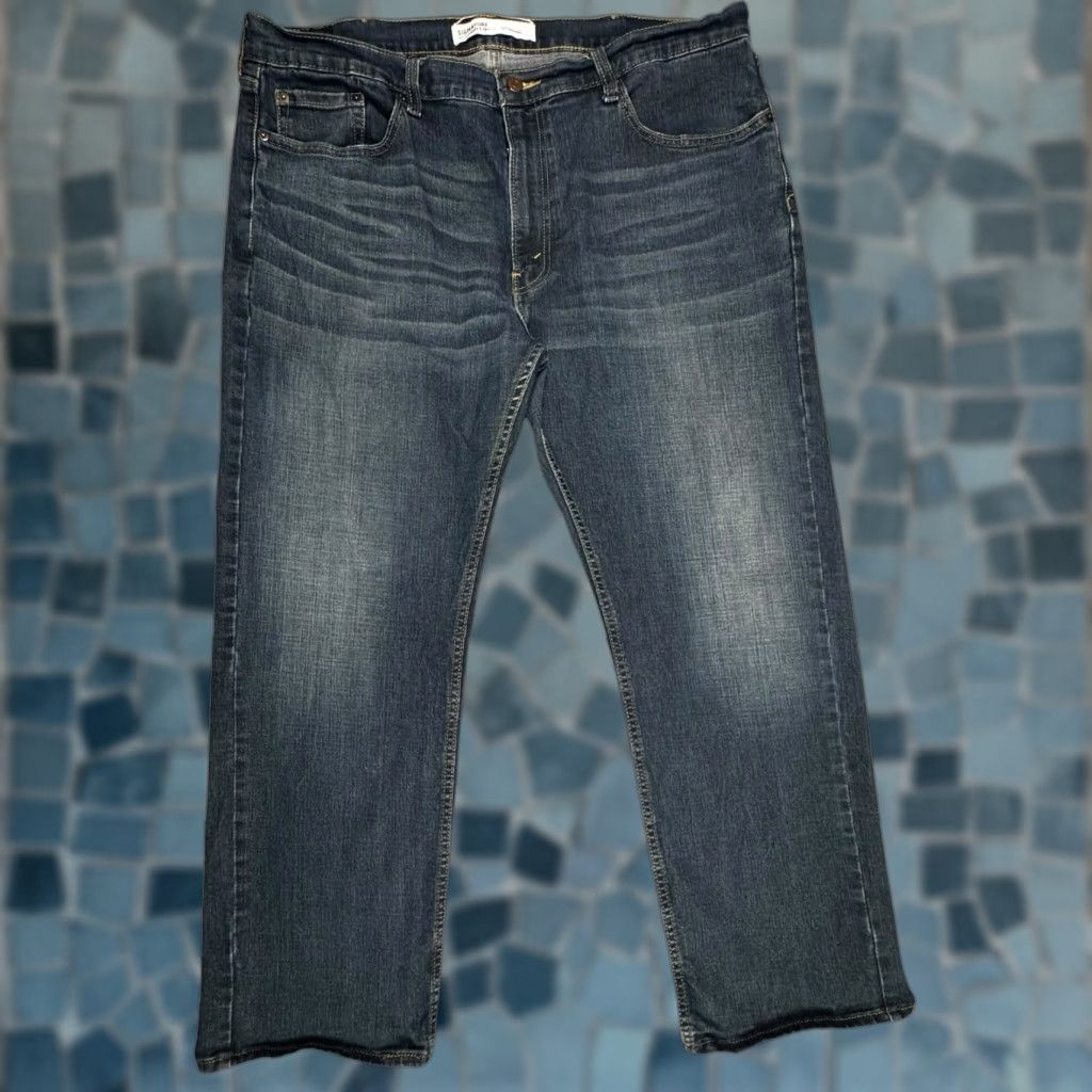 Levi's VINTAGE Levi's Signature S61 Jeans Men's 40x30 Relaxed Straight Grunge Skater Whisker Denim Size US 42 / EU 58 - 1 Thumbnail