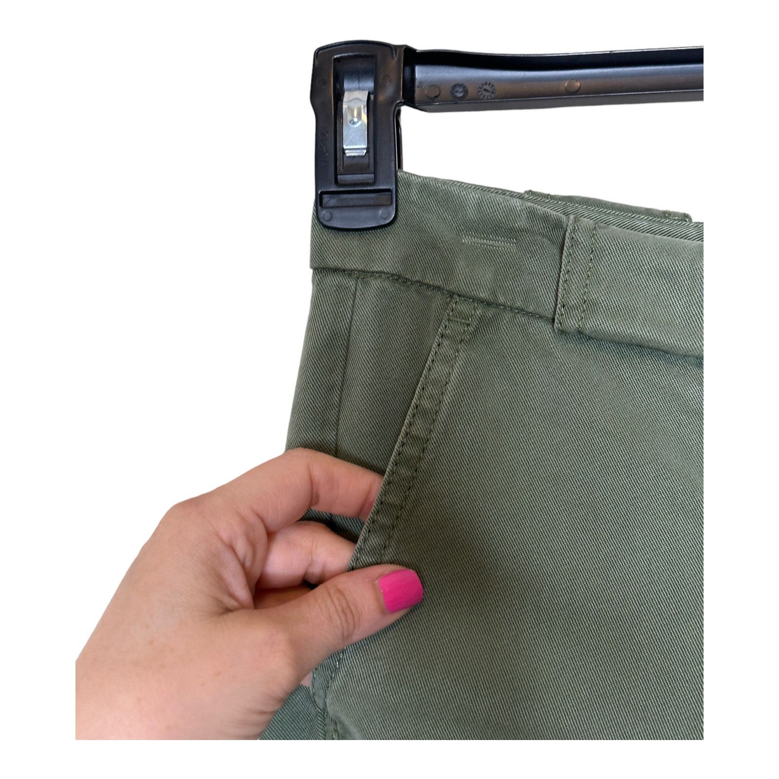 Loft Loft green cargo jogger casual pants size 4P Size 32" / US 10 / IT 46 - 9 Thumbnail