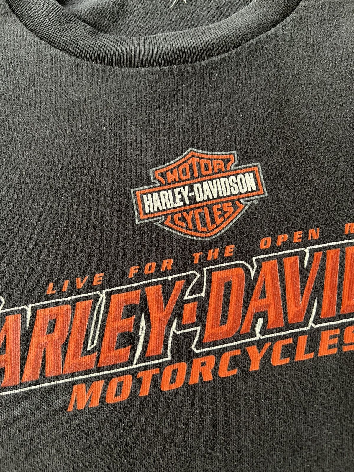 Harley Davidson Vintage 2010 Harley Davidson Motorcycles Eagle Flame T-shirt Size US L / EU 52-54 / 3 - 7 Thumbnail